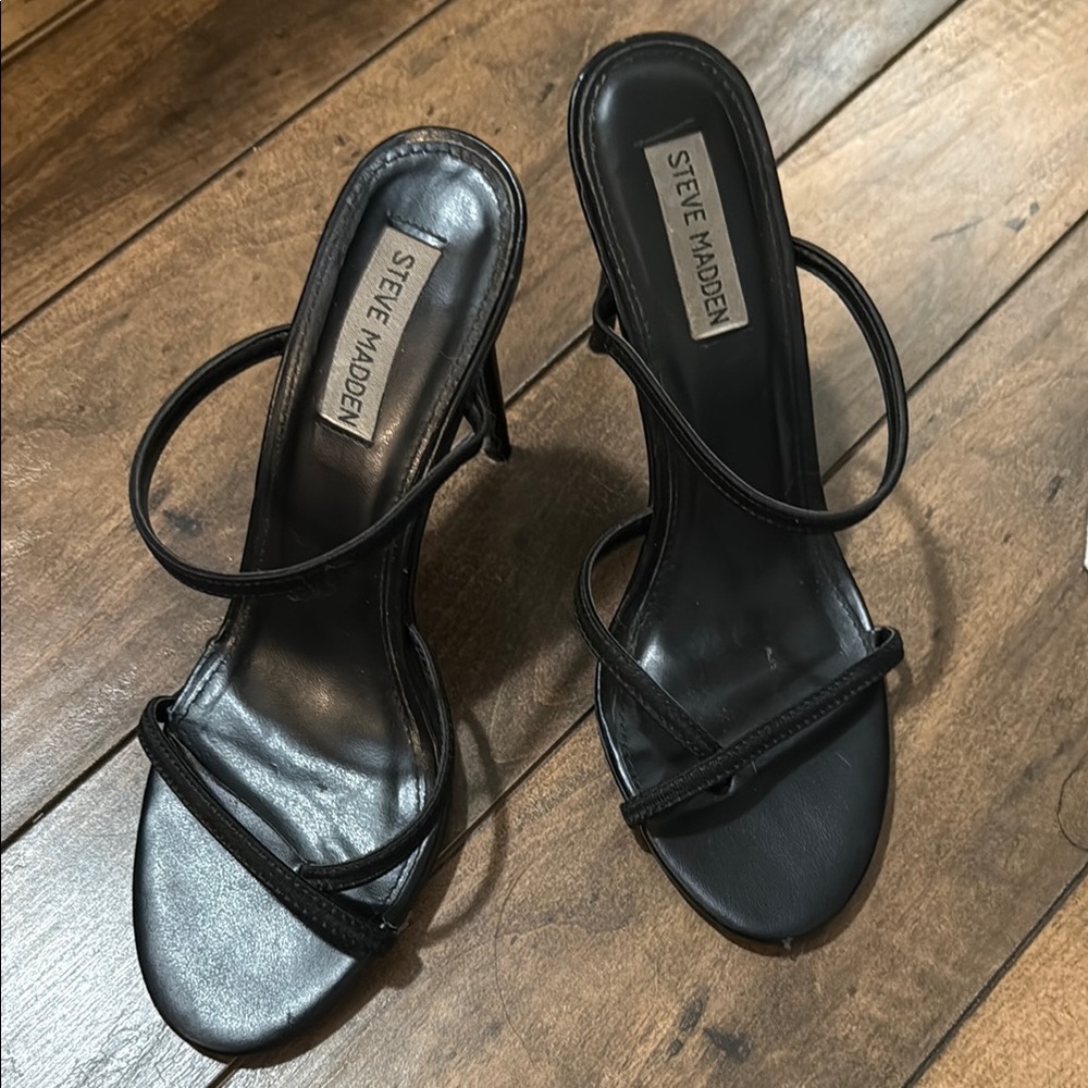 Steve Madden Black Women's Heels